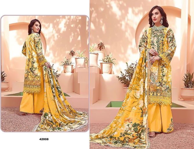 Razia Sultan Vol 42 By Apana Cotton Pakistani Salwar Suits Catalog